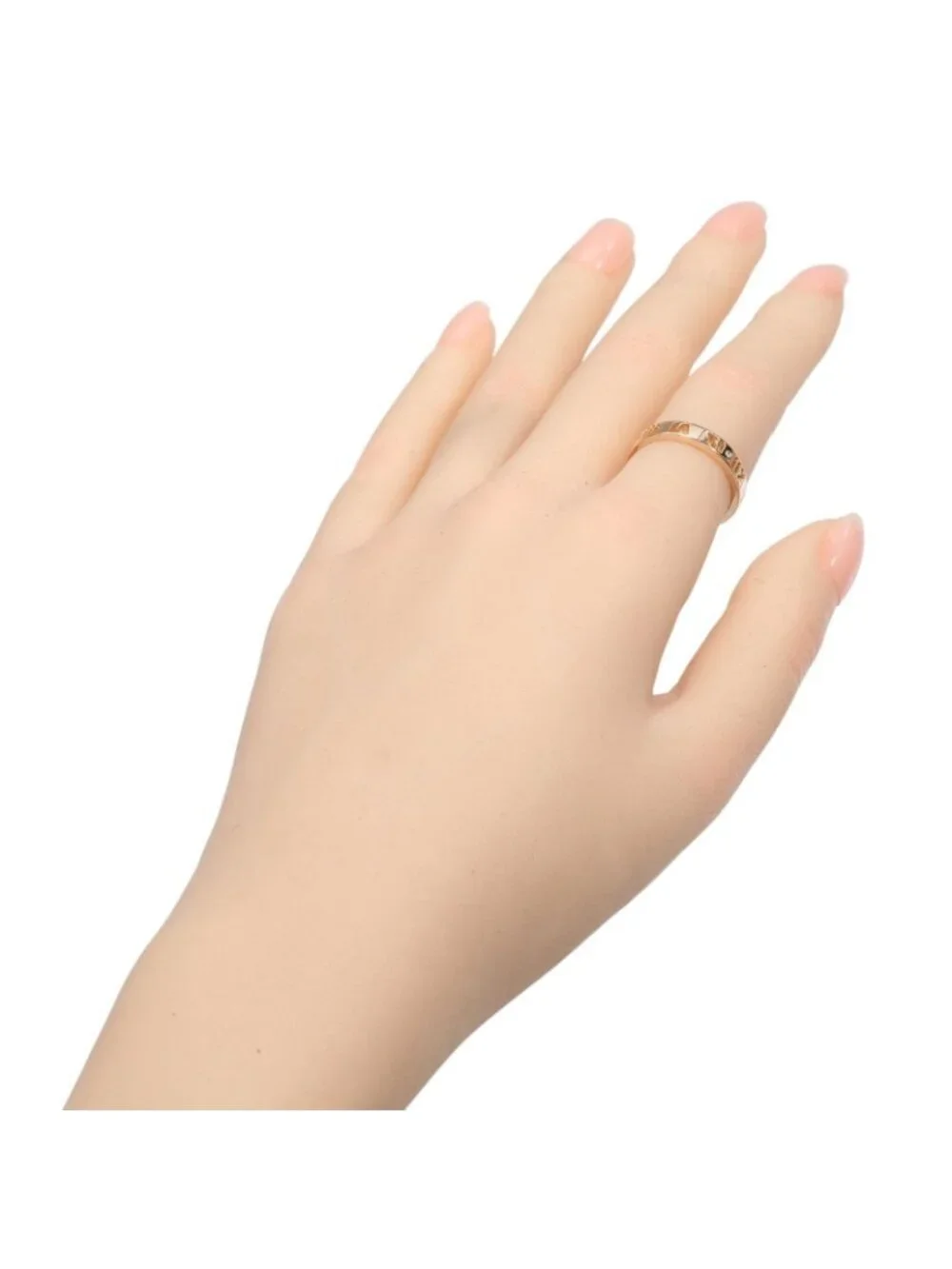 Tiffany & Co Pierced Atlas 18k Yellow Gold Diamond Ring